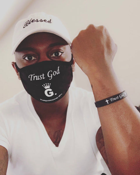 Trust God Cloth Face Mask